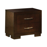 Coaster Furniture 200712 Jessica 2-drawer Nightstand Cappuccino